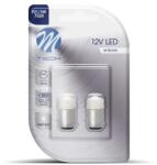 m-tech Ba15S LED 9 dióda fehér színű (pár) - zsu - 1 544 Ft