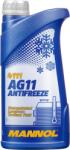 MANNOL Antifreeze AG11 Longterm 4111 Fagyálló folyadék kék 1L