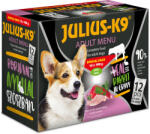 Julius-K9 Veal & Rabbit szószos falatok kutyáknak (4 doboz | 4 x 2 x 6 x 100 g) 4.8kg