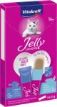 Vitakraft Jelly Lovers zselés jutalomfalat macskáknak lazacos és lepényhalas (1 csomag | 6 x 15 g = 2 x 3 db 15 g-os tasak) 90g