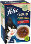 FELIX Soup házias, húsos válogatás leveses szószban macskáknak (6 x 48 g) 290gr