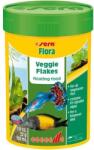 Sera Flora növényi lemezestáplálék spirulinával növényevő halaknak 100ml