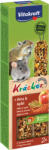 Vitakraft Kracker köleses és almás dupla rúd kisméretű rágcsálóknak (3 x 2 x 56 g ) 3 doboz) 3darab