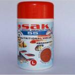 Sak 55 szemcsés díszhaltáp (L l 13 cm-nél nagyobb halaknak) 100ml