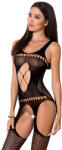 Passion Еротично мрежесто бельо "passion bs057 black