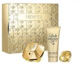 Paco Rabanne Lady Million, edp 80ml + edp 5ml + Testápoló 100ml női parfüm