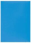 Office Products Mapa din carton plastifiat cu elastic, 300gsm, Office Products - bleu (OF-21191131-21) - pcone