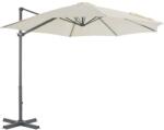 vidaXL Karos Napernyő - Homok - 300 cm (44620)