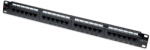 TECHLY Accesoriu server Techly Patch Panel UTP 24 Ports RJ45 Cat. 6 I-PP 24-RU-C6T (022892)