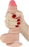Lovetoy - dildo realist cu două straturi - 18cm - culoare naturală (6970260906333) Dildo