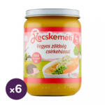Kecskeméti vegyes zöldség csirkehússal, 5 hó+ (6x190 g) (KK1736)