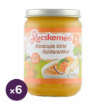 Kecskeméti maracujás körte őszibarackkal, 4 hó+ (6x190 g) (KK1006-01)