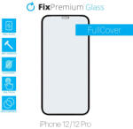 FixPremium FullCover Glass - Edzett üveg - iPhone 12 és 12 Pro