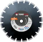 Toroflex FAVORIT aszfalt gyémánttárcsa d350x25, 4/SH10 (010301-0190)