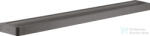 Hansgrohe AXOR UNIVERSAL SOFTSQUARE 89, 4 cm-es törölközőtartó, szálcsiszolt fekete króm 42833340 (42833340)