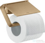 Hansgrohe AXOR UNIVERSAL Softsquare fedeles wc papír tartó, szálcsiszolt bronz 42836140 (42836140)