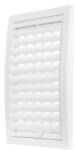 Dalap GP 200x300 RNP ASA műanyag, kézzel szabályozható szellőzőrács, 200x300 mm, fehér (2034)