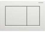 Geberit Omega30 működtetőlap, 2 mennyiséges, matt króm easy-to-clean bevonat/fényes króm 115.080. JQ. 1 (115.080.JQ.1)