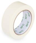 WIMEX Bandă adezivă creponată (PAP/Solvent) până la +80°C albă 38mm x 50m [1 buc]