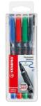 STABILO Set de marcatori STABILO universal M 843/4S OHP