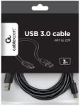  USB 3.0 Type-C(M) / USB 2.0 A(M) 3m kábel Gembird CCP-USB2-AMCM-10