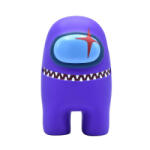 Heathside Among Us puha szivacs figura, lila (JTAU6843L) - kreativjatek