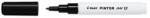 Pilot Marker cu vopsea Pilot Pintor Pastel EF culori pastelate 0.7 mm varf rotund negru (PSW-PT-EFB)