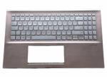 ASUS VivoBook S15 S532F S532FL S532FA X532FA X532FL háttérvilágítással (backlit) rózsaarany (rose gold) burkolattal (topcase) magyar (HU) laptop/notebook billentyűzet gyári