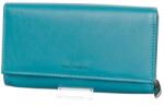 La Scala türkizkék női bőr pénztárca (DCO-35 TURQOUISE)
