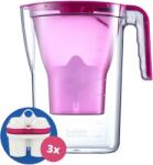 BWT Vida kancsó szett (manuális) 3 filterrel (pink) (125637740) - vizszurokancsok