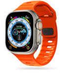 Tech-Protect Apple Watch szíj (42/44/45/46/49mm) Tech-Protect Iconband Line - narancs (OS-00476)