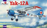 Amodel Yakovlev Yak-12A Soviet multirole aircr. 1: 72 (AMO72188)
