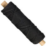 Paracord Microcord zsinór fekete (PRC-MCR-013)