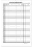 Viamond REGISTRU BANI PERSONALI NUMEROTAT A4, 100 file (610104283)