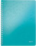 Leitz Caiet de birou LEITZ Wow, PP, A4, turcoaz metalizat - dictando (L-46370051)