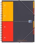 OXFORD Caiet cu spirala A4+, OXFORD International Organiserbook, 80 file-80g/mp, 4 perf. , coperta PP - mate (OX-100102777)