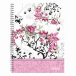 Herlitz Caiet A4 70f Spirala Patratele Perforat Ladylike Bloom (11366689)