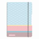 Herlitz Caiet My. Book Flex A4 2x40f Dictando+patratele, Coperta Pp, Graphic Pastels Blue (50009831)