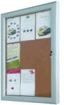  AVIZIER DE EXTERIOR PLUTA 6xA4 CU CHEIE (590119)