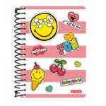 Herlitz Caiet Cu Spirala 10x14cm, 200 File, Smileyworld Girly (50002788)