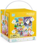 dodo Meserii, puzzle 4 in 1 - Dodo Toys Puzzle
