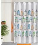 atenas home textile Perdea dus alba Casitas Perdea de dus