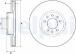 DELPHI Tarcza Ham. Peugeot Expert 16- (bg4805c)