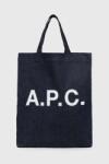 APC A. P. C. táska tote lou mini anses sötétkék, COCSX. M61569 - sötétkék Univerzális méret