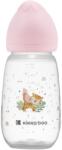 KikkaBoo Бебешко шише с широко гърло Kikkaboo Clouds - Savanna, 310 ml, Pink (31302020099) - kindermarket