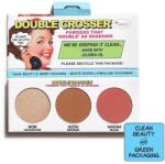 THE BALM Палитра за гримиране - руж, бронзант и хайлайтър The Balm Double Crosser Face Palette (681619818974)