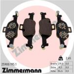 ZIMMERMANN set placute frana, frana disc ZIMMERMANN 25900.195. 1 (25900.195.1)