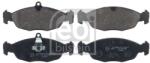 Febi Bilstein set placute frana, frana disc FEBI BILSTEIN 116082 (116082)