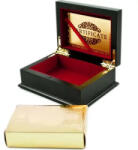  24K-os arany bevonatú póker kártyacsomag, díszdobozban