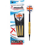 BULL'S Darts Dart szett Bull's MACH soft 16g